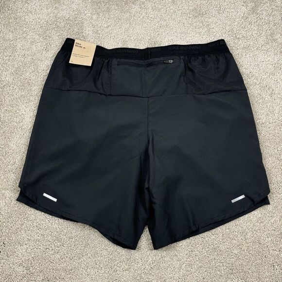Nike Mens Stride 7” Running Shorts Black Size Small DM4761-010 New Dri-Fit - Picture 3 of 4